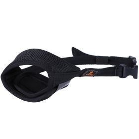 Mouth Cover To Prevent Eating Indiscriminately Large Labrador Dog (Option: Black-M)